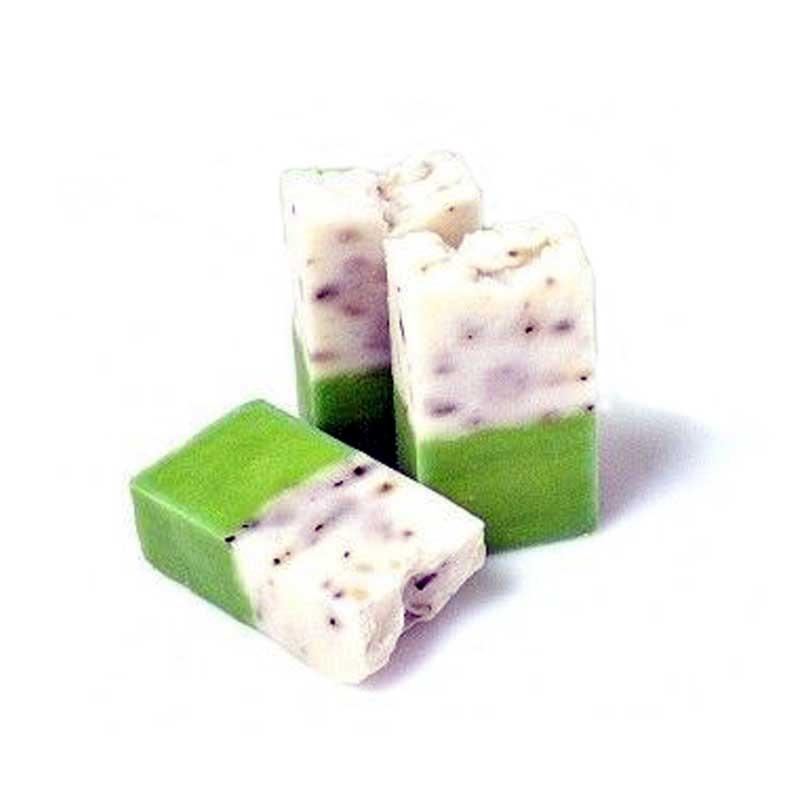 Jabón de Aceite de Oliva con Aloe Vera y Rosa Mosqueta