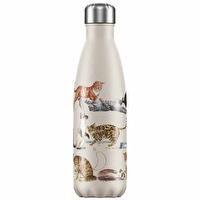 Botella de Acero Térmica Gatos 500 ml