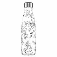 Botella de Acero Térmica Drawing Flores 500 ml