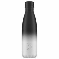 Botella de Acero Térmica Monocromo Neón Blanco y Negro 500 ml