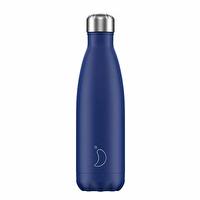 Botella de Acero Térmica Azul Mate 