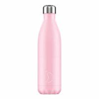 Botella de Acero Térmica Rosa Pastel 
